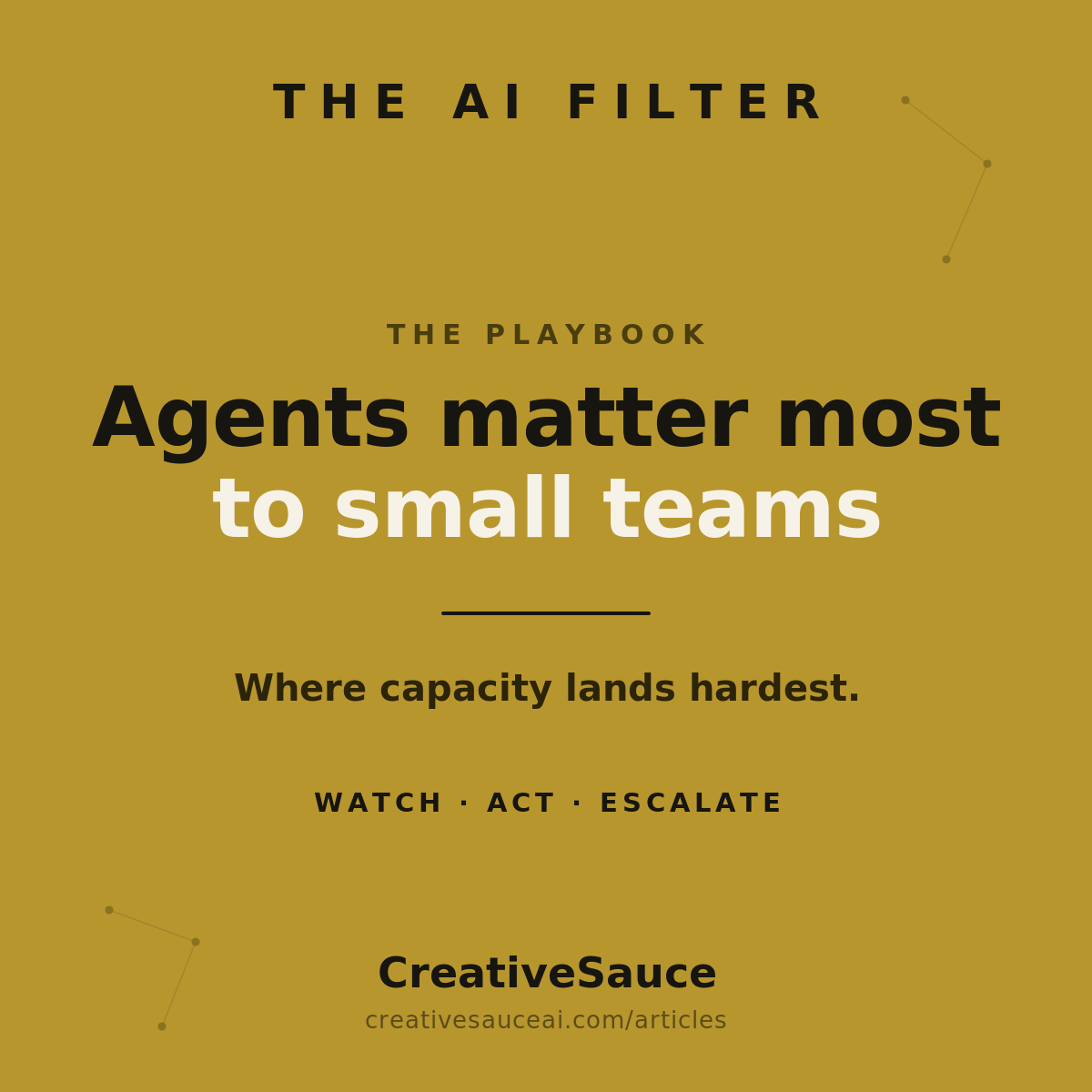 AI agents could matter more to small businesses than big ones.