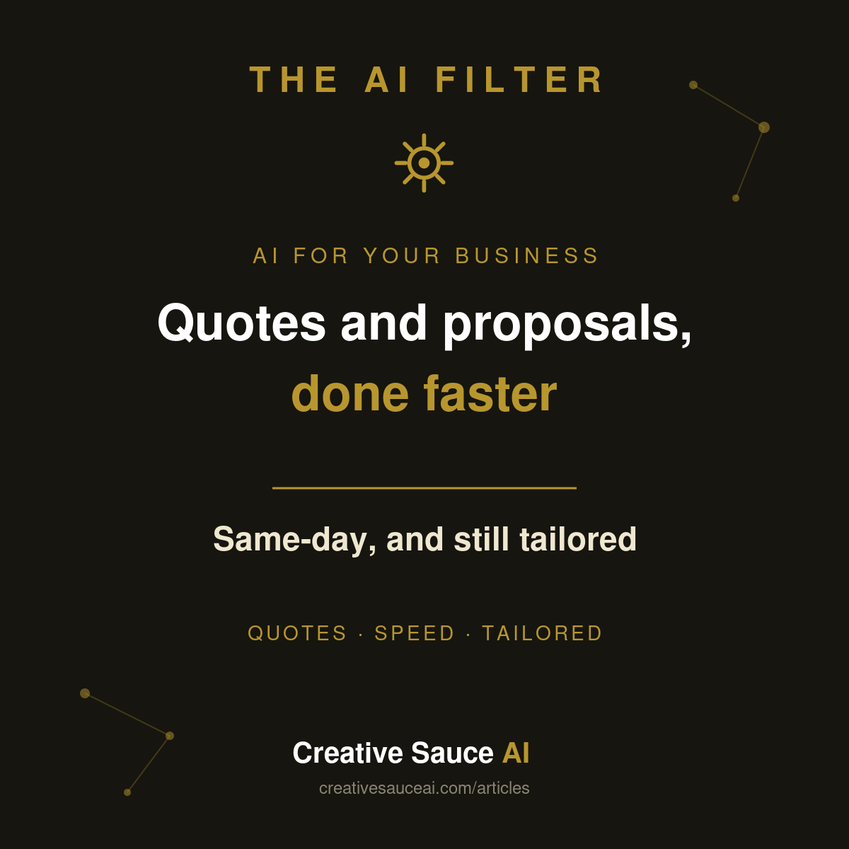 How to write quotes and proposals faster with AI